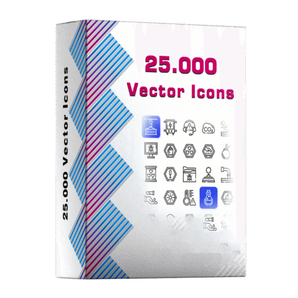 25.000 Vector Icons